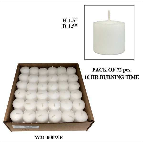 Candle in a glass holder