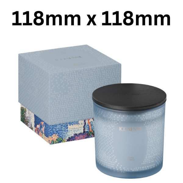 118mm x 118mm, velas