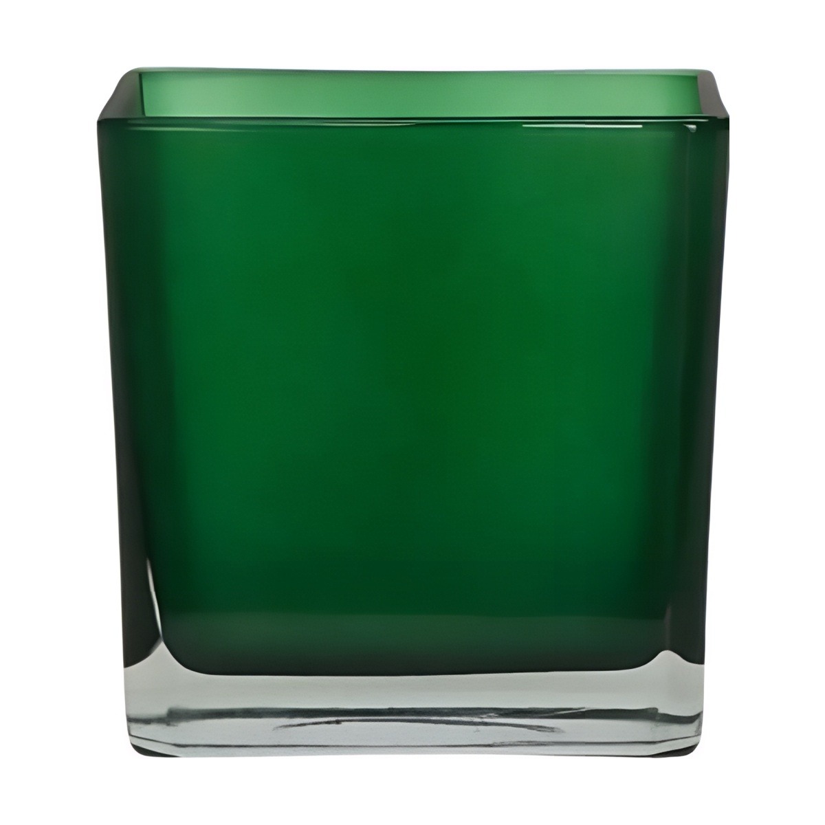 4X4X4 Sq. Glass – 4x4x4 Hunter Green, coloured glass