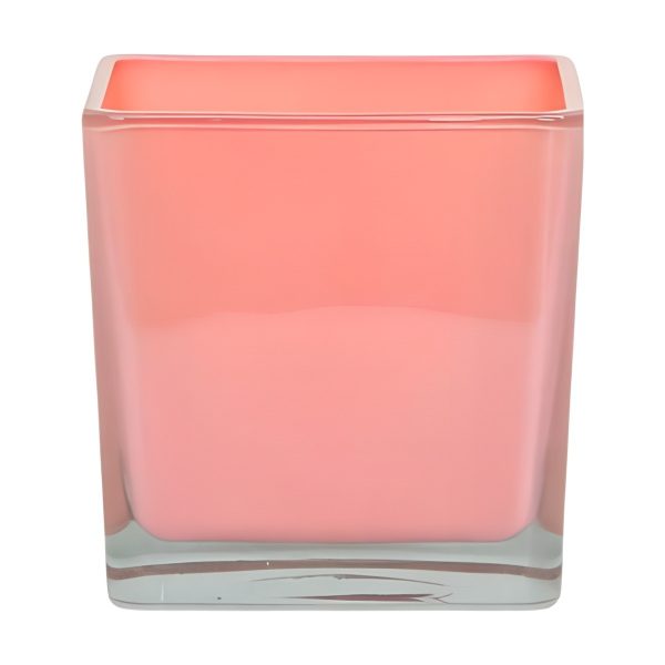 4X4X4 Sq. Glass – Baby Blue, coloured glass