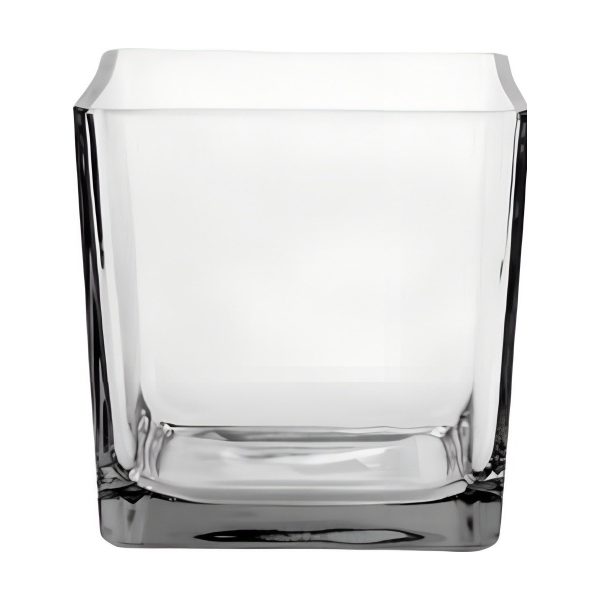 7x7x, vidrio transparente