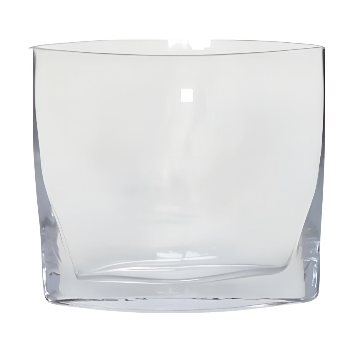 Vase Amande - Grand/moyen, verre transparent