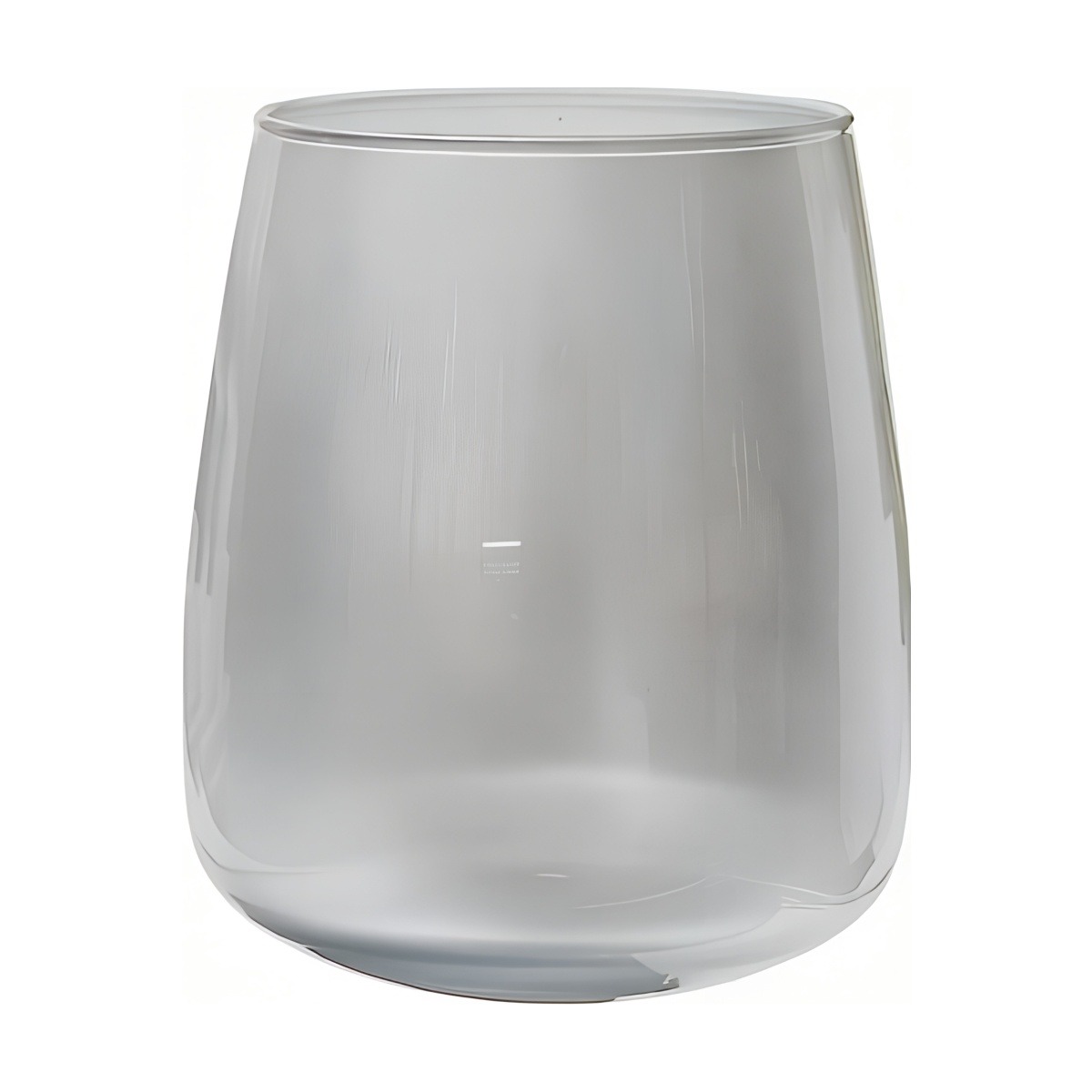 Jarrón Andorra – Plata Metálico, vidrio de color