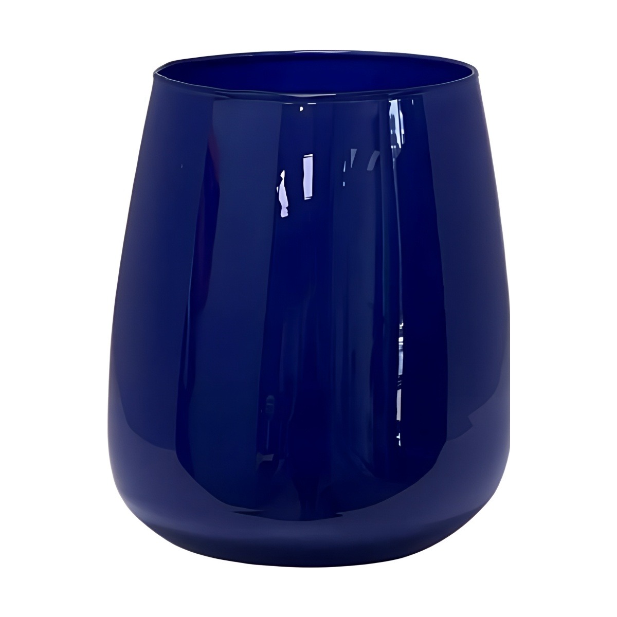 Andorra Vase – Royal Blue, coloured glass