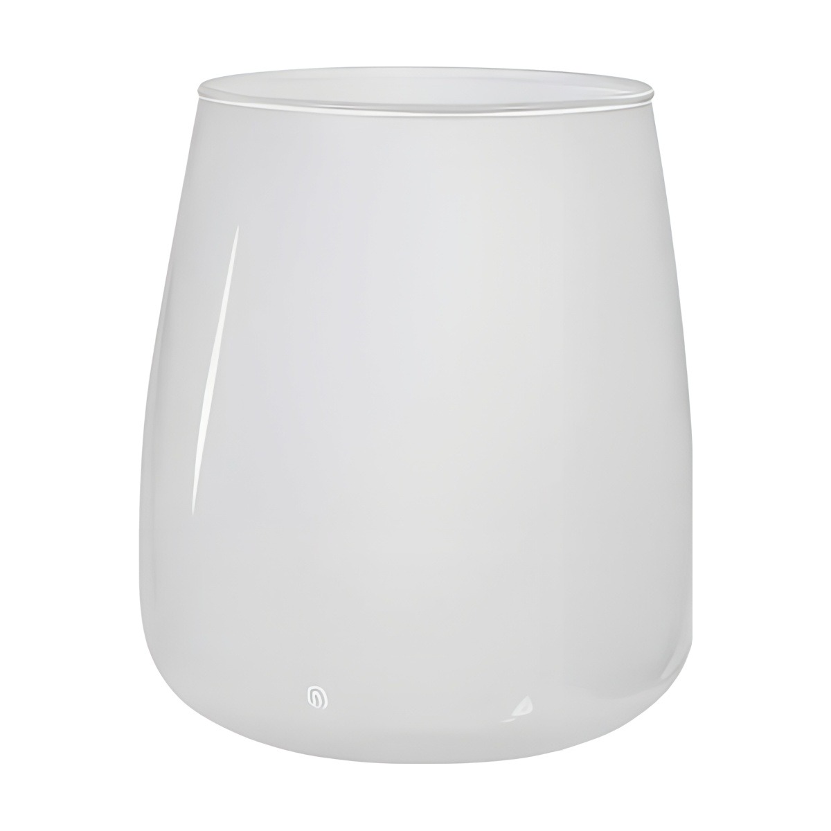 Andorra Vase – White, coloured glass