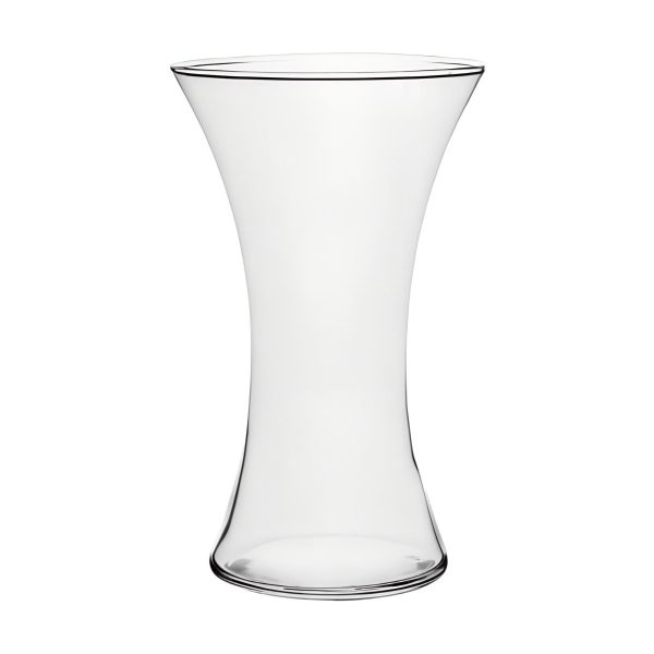 Aurea Vase - Clear, clear glass