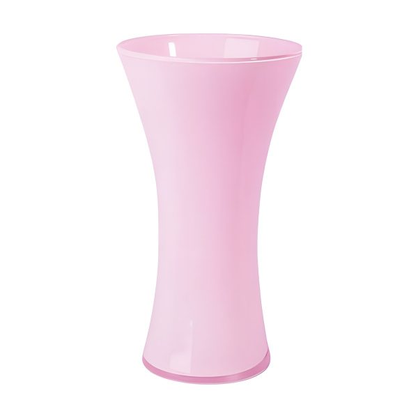 Jarrón Aurea – Rosa, vidrio de color
