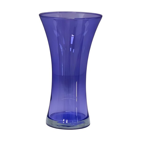Jarrón Aurea – Violeta Transparente, vidrio de color