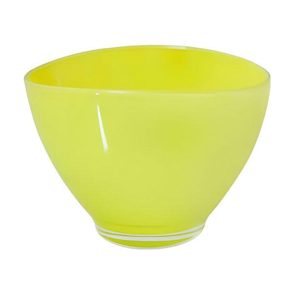 Avery Oval Bowl – Green, coloured glass