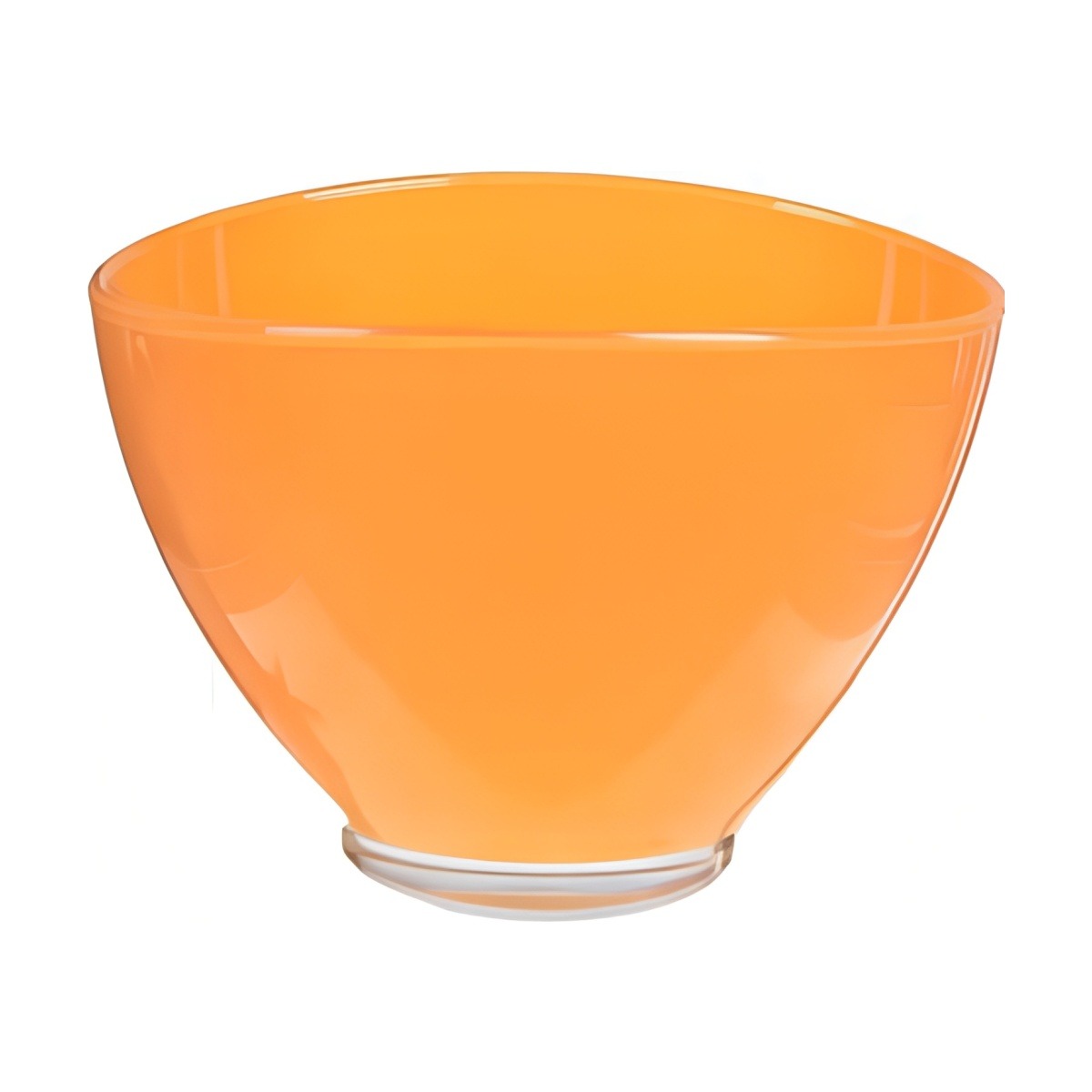 Bol ovale Avery – Orange, verre coloré