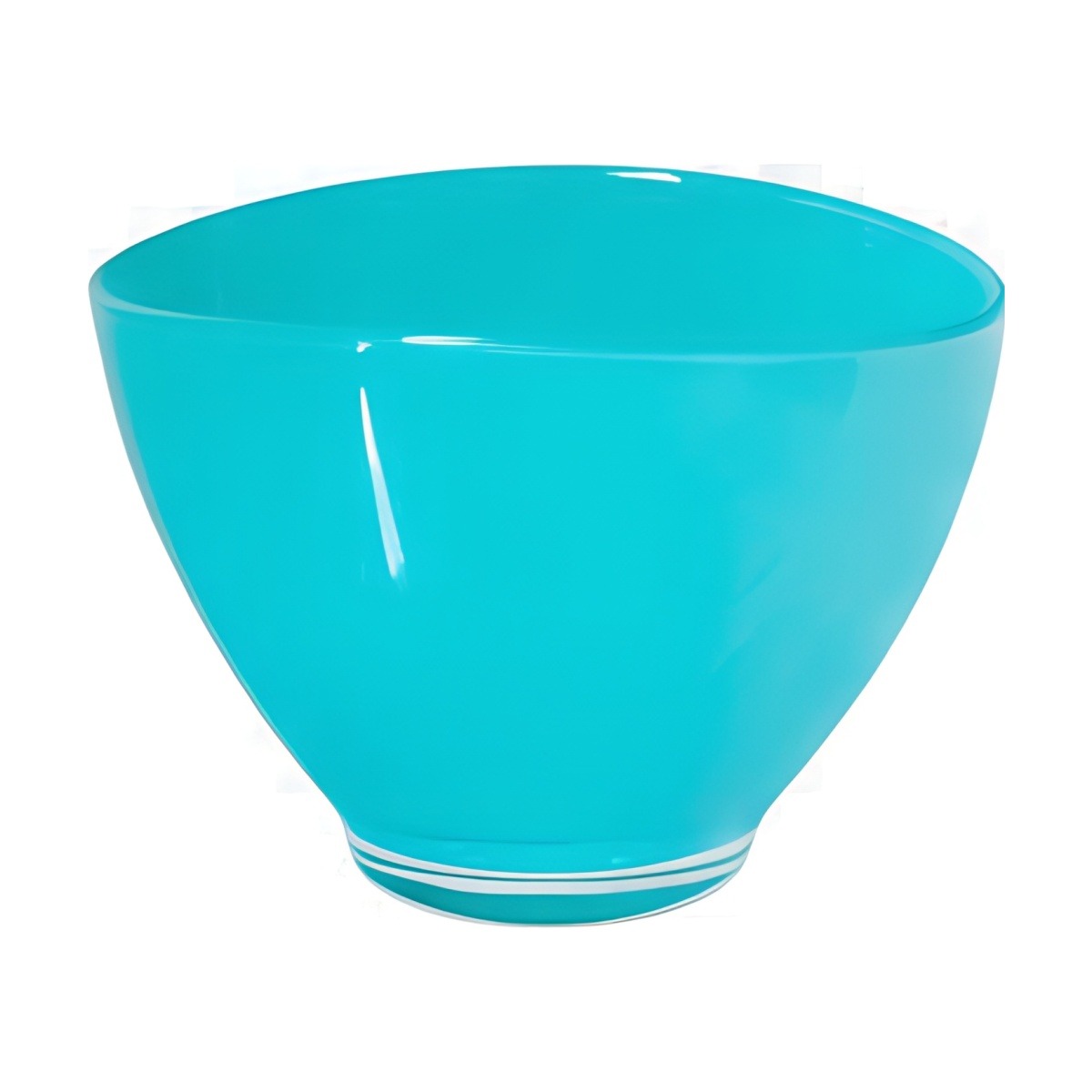 Tazón Ovalado Avery – Turquesa, vidrio de color