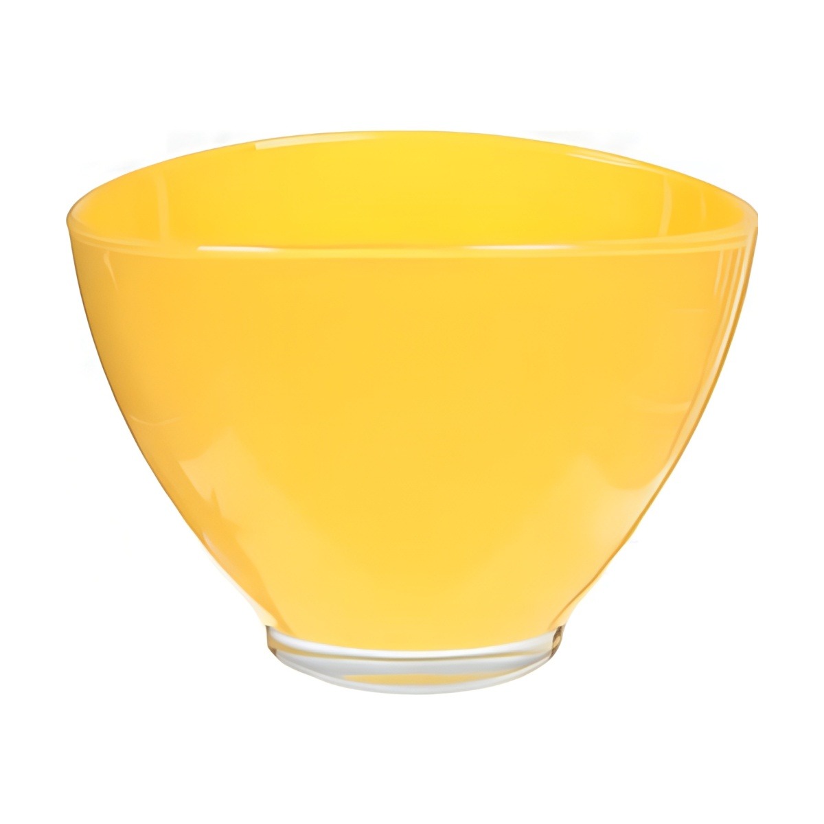 Tazón Ovalado Avery – Amarillo, vidrio de color