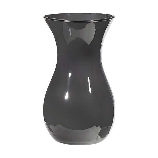 Vase Bella – Gris foncé, verre coloré