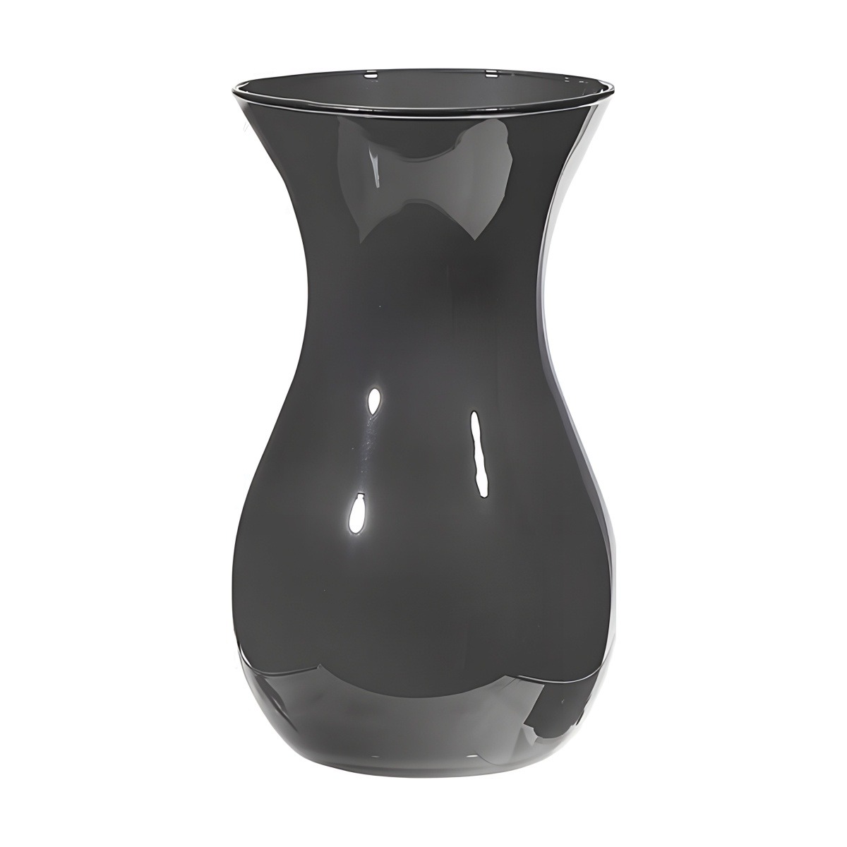 Vase Bella – Gris foncé, verre coloré