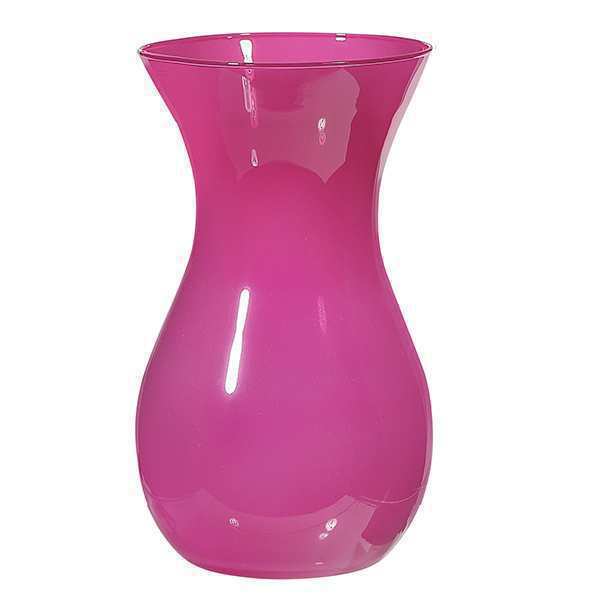 Vase Bella – Rose vif, verre coloré