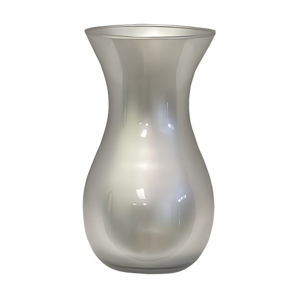 Vase Bella – Argenté, verre coloré