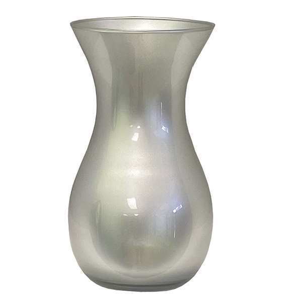 Vase Bella – Argenté, verre coloré