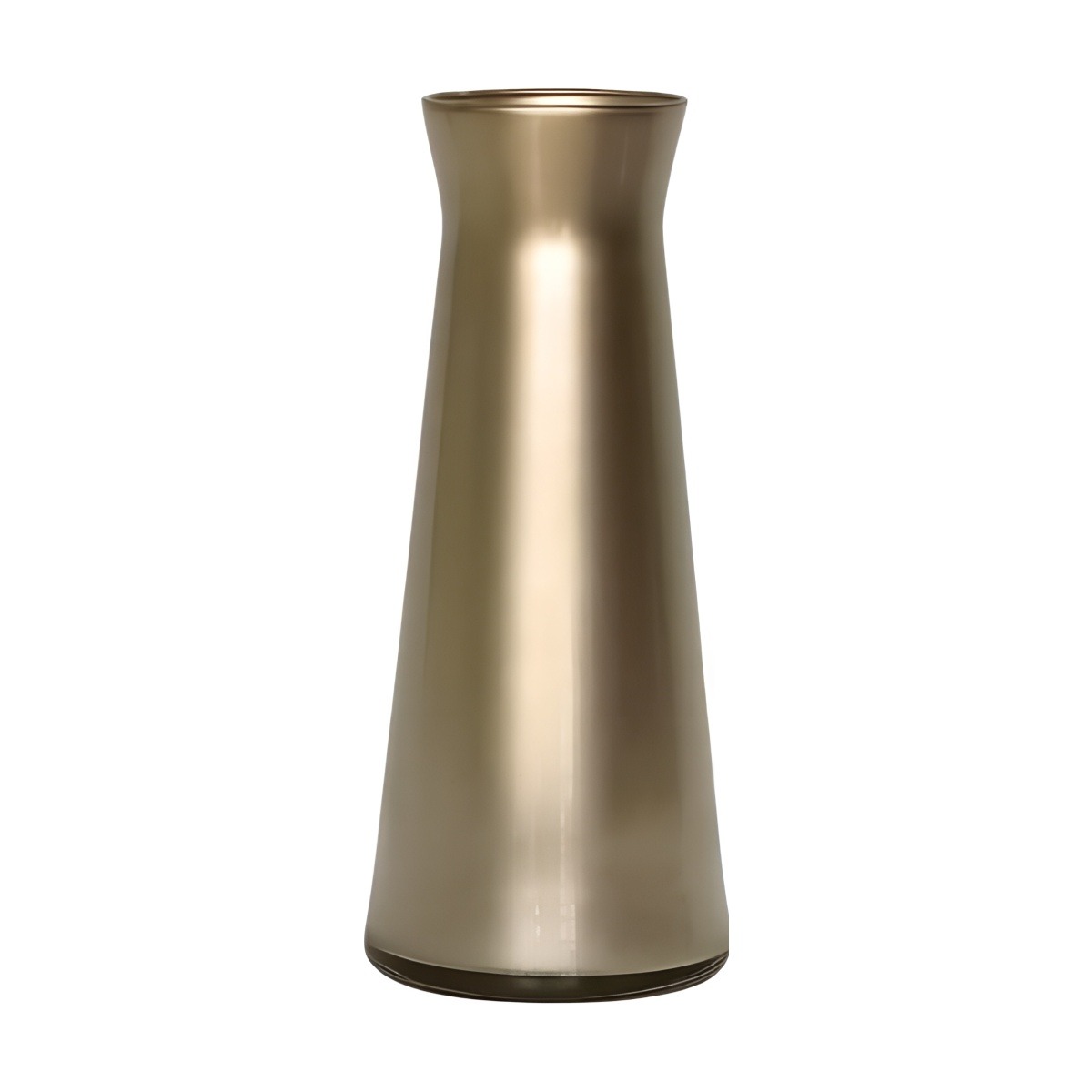 Vase à bourgeons – Or champagne, verre coloré