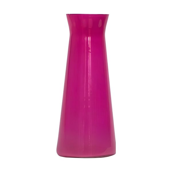 Bud Vase – Hot Pink, coloured glass