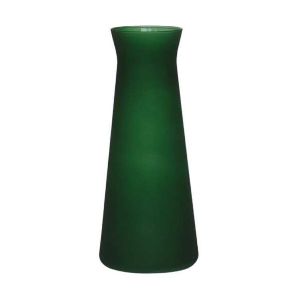 Vase à bourgeons – Vert chasseur mat, verre coloré