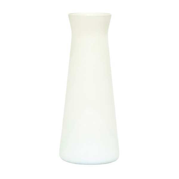 Vase à bourgeons – Blanc mat, verre coloré