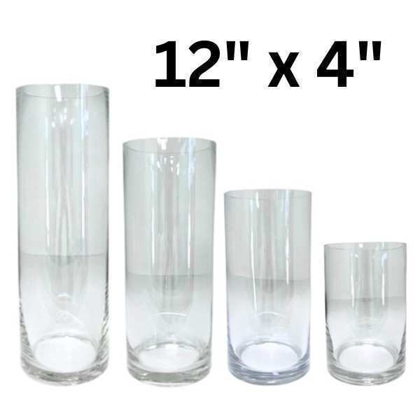 Clear - Cylinder Vase, clear glass