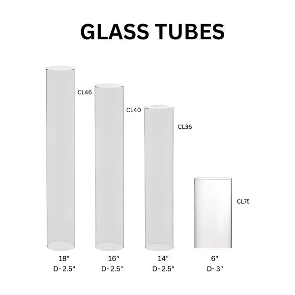 Clear - Glass Tube, clear glass