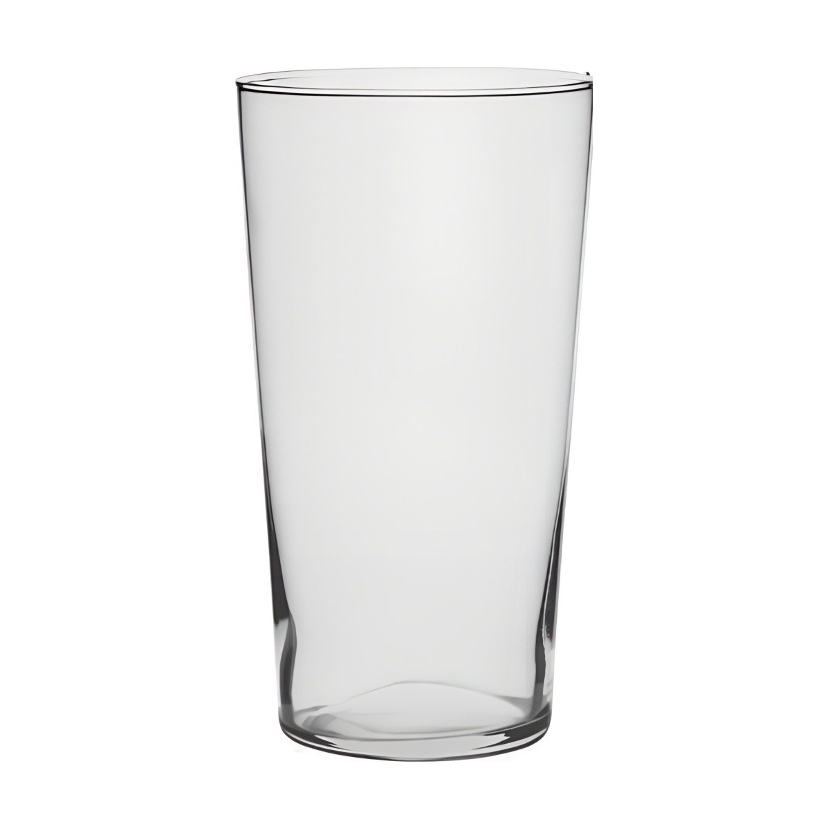 Vase conique - Verre clair, verre transparent