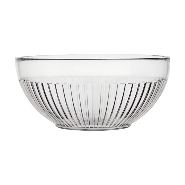 Cora Bowl - Clear, clear glass