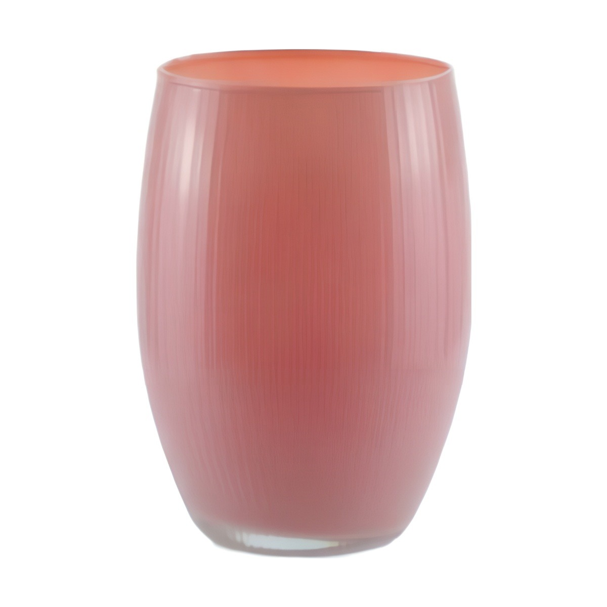 Cora Vase – Blush Pink, coloured glass