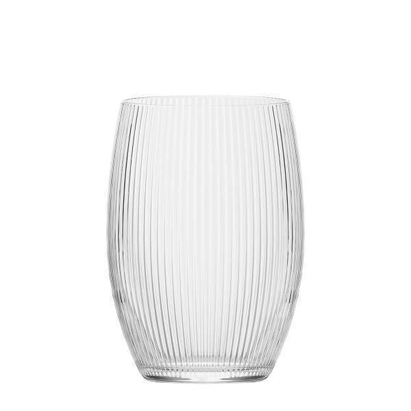 Cora Vase - Clear, clear glass