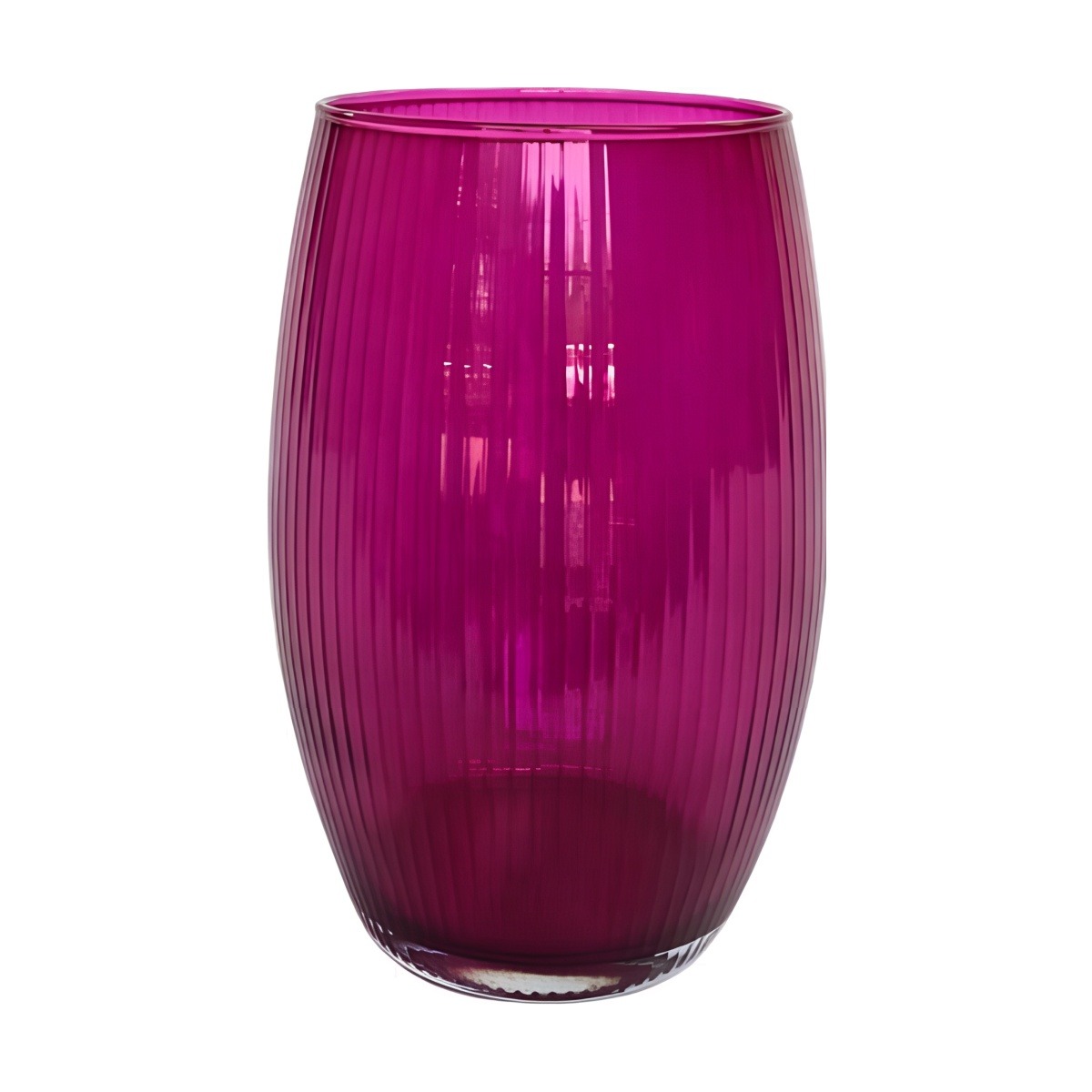 Cora Vase – Wild Berry, coloured glass