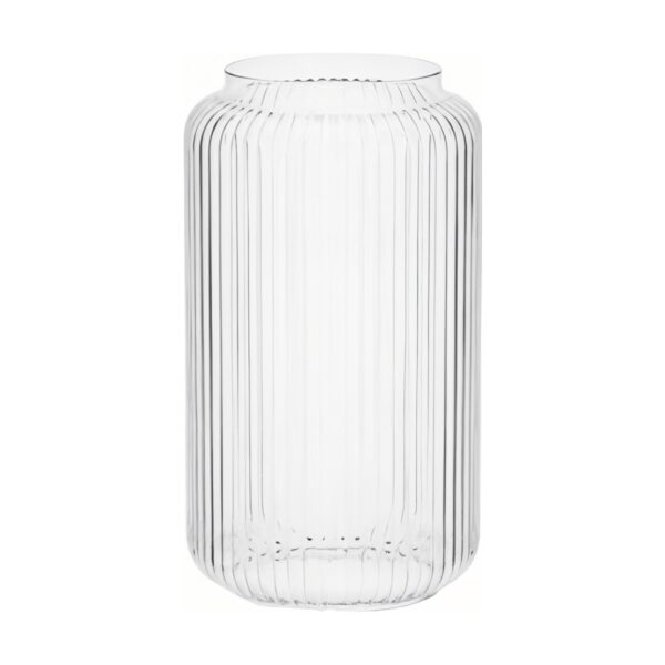 Cory Vase Large, clear glass