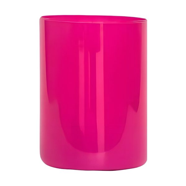 Cilindro – Rosa Fucsia, vidrio de color