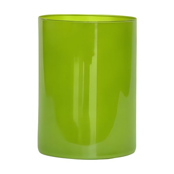 Cilindro – Verde lima, vidrio de color