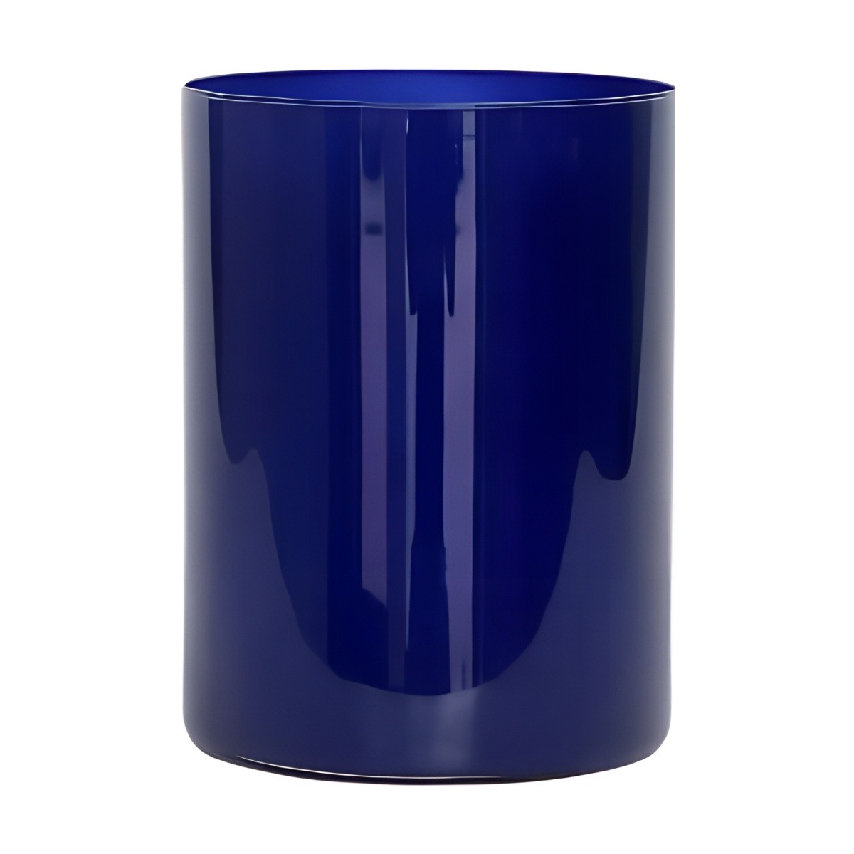 Cylinder – Royal Blue, coloured glass
