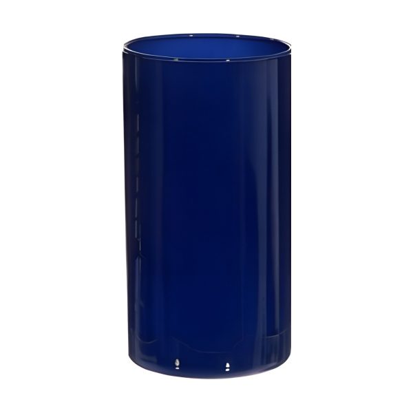 Cylinder Vase – Royal Blue, coloured glass