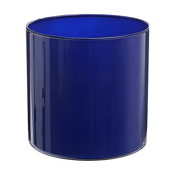 Cylinder Vase – Royal Blue, coloured glass