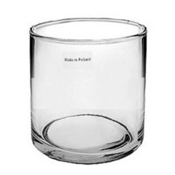 Cylinder Vase, clear glass