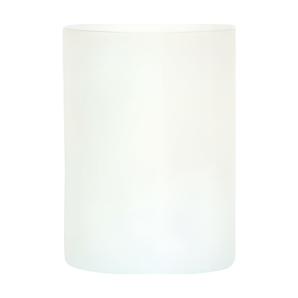 Cylinder – White, coloured glass