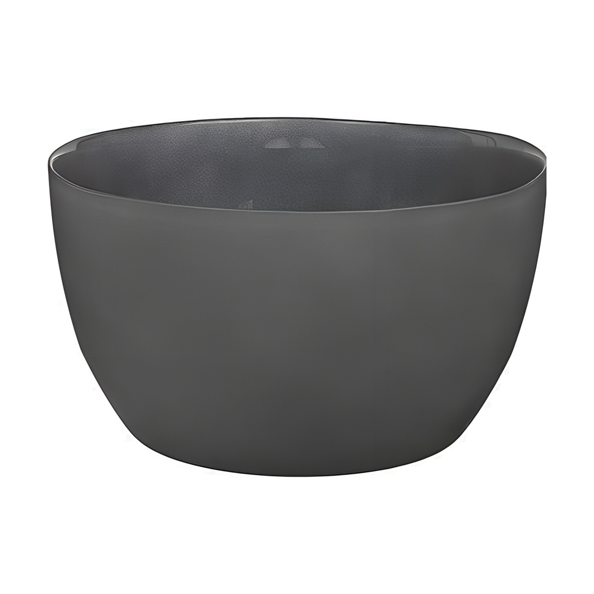 Tazón Delhi – Gris Mate, vidrio de color