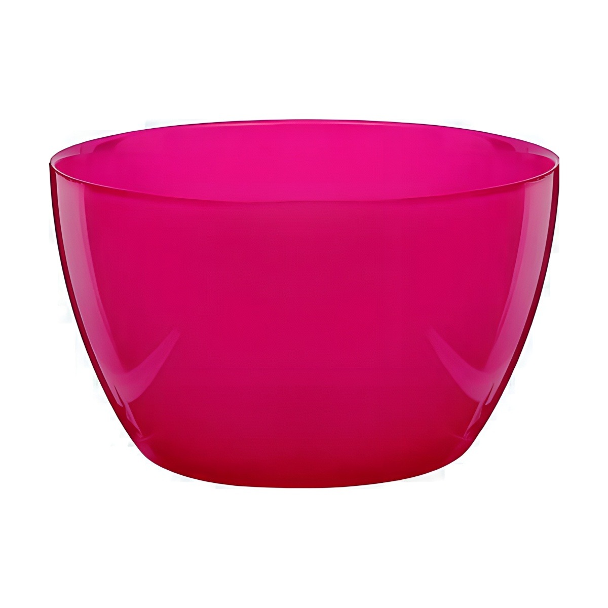 Delhi Bowl – Hot Pink, coloured glass