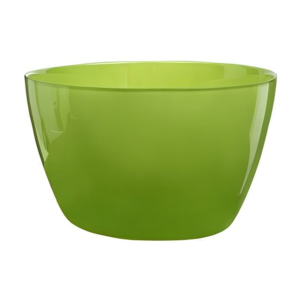 Delhi Bowl – Lime Green, coloured glass