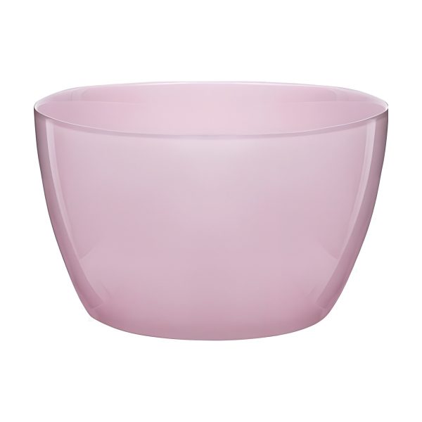 Delhi Bowl – Pink, coloured glass