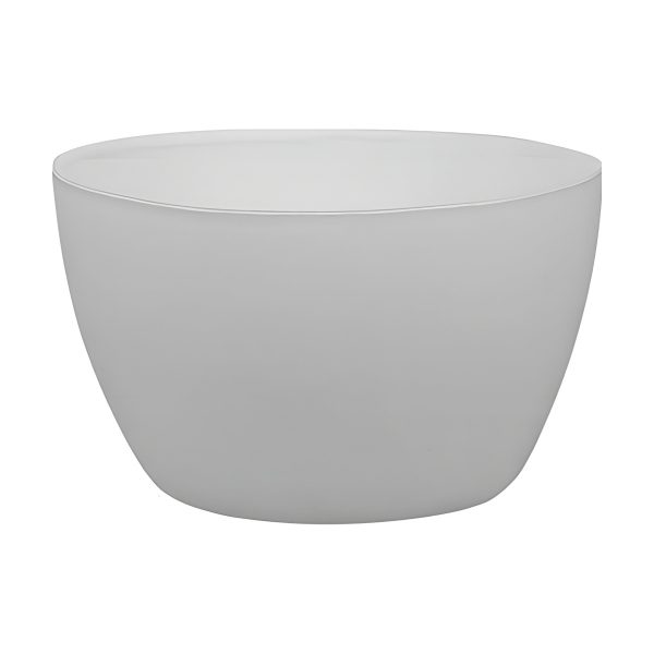 Delhi Bowl – White Matte, coloured glass