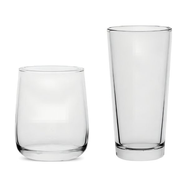 Drinking Glass, clear glass