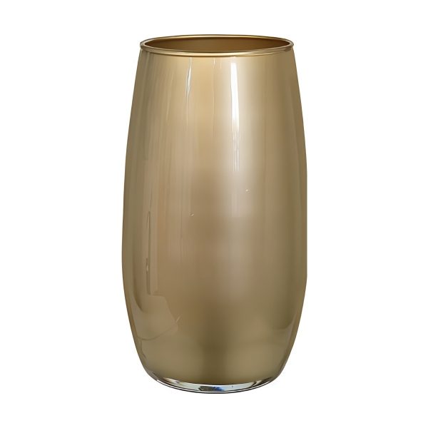 Florence Vase – Champagne, coloured glass