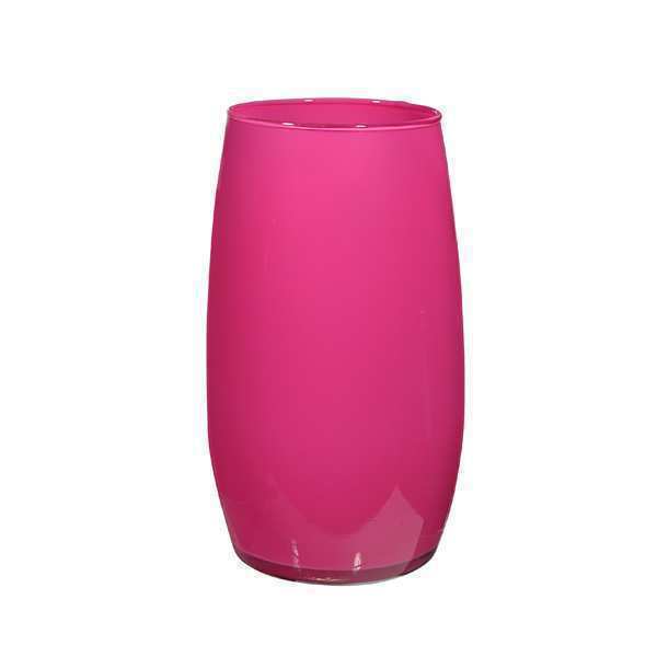 Jarrón Florence – Rosa Fucsia, vidrio de color