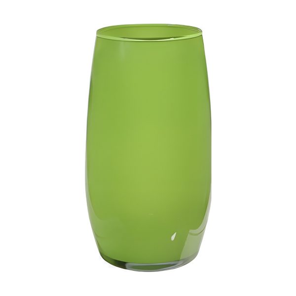 Florence Vase – Lime, coloured glass