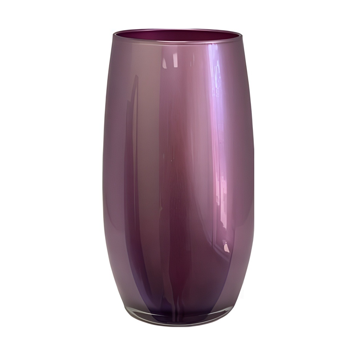 Florence Vase – Metallic Purple, coloured glass